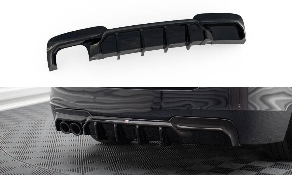 BMW 5er F10 - Heck Diffusor OO- V.2 Maxton Design